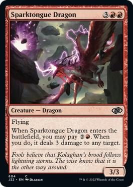 Sparktongue Dragon, Jumpstart 2022 604