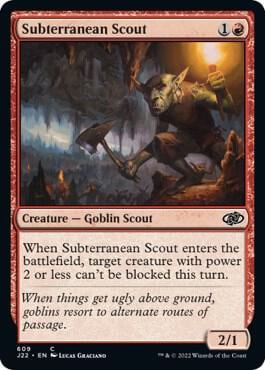 Subterranean Scout, Jumpstart 2022 609