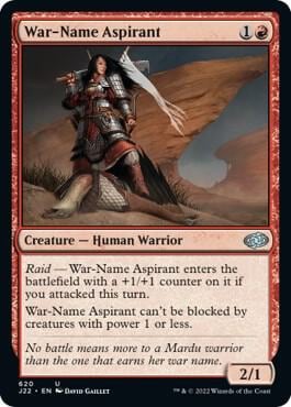 War-Name Aspirant, Jumpstart 2022 620