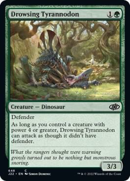 Drowsing Tyrannodon, Jumpstart 2022 648
