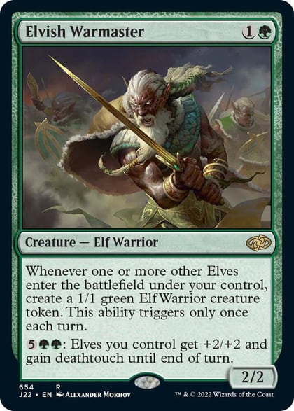 Elvish Warmaster, Jumpstart 2022 654