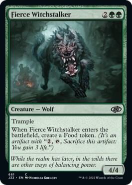 Fierce Witchstalker, Jumpstart 2022 661