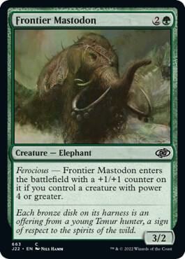 Frontier Mastodon, Jumpstart 2022 663