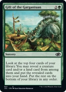 Gift of the Gargantuan, Jumpstart 2022 667