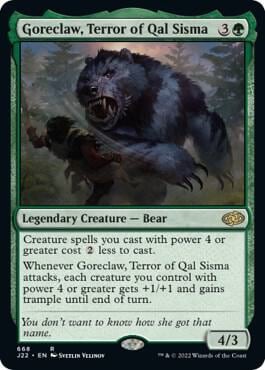 Goreclaw, Terror of Qal Sisma, Jumpstart 2022 668