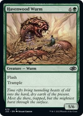 Havenwood Wurm, Jumpstart 2022 670