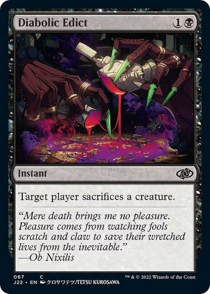 Diabolic Edict, Jumpstart 2022 67
