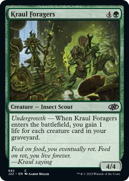 Kraul Foragers, Jumpstart 2022 682