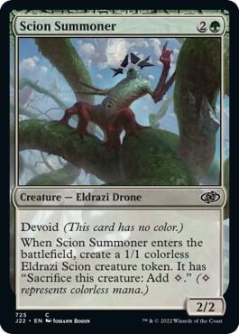 Scion Summoner, Jumpstart 2022 725