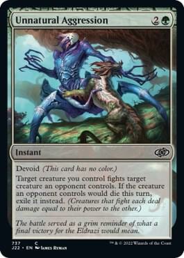 Unnatural Aggression, Jumpstart 2022 737