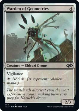 Warden of Geometries, Jumpstart 2022 750