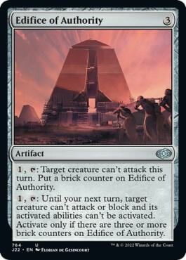 Edifice of Authority, Jumpstart 2022 764
