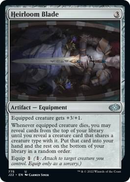Heirloom Blade, Jumpstart 2022 775