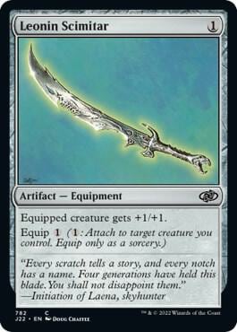 Leonin Scimitar, Jumpstart 2022 782