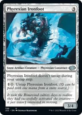 Phyrexian Ironfoot, Jumpstart 2022 789