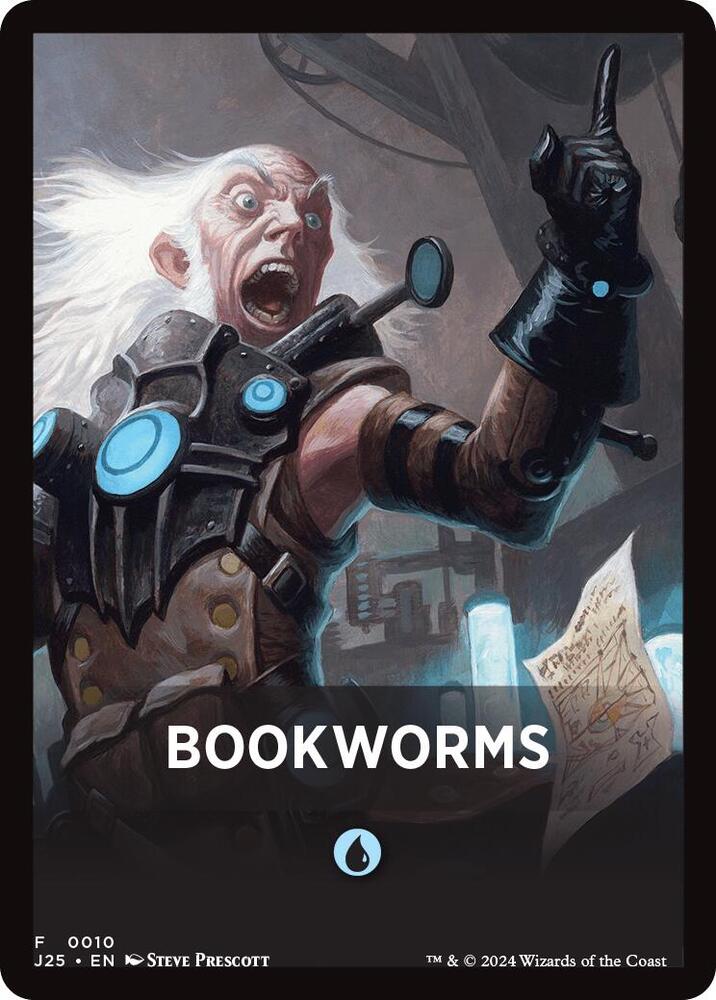 Bookworms Theme Card, Foundations Jumpstart 10