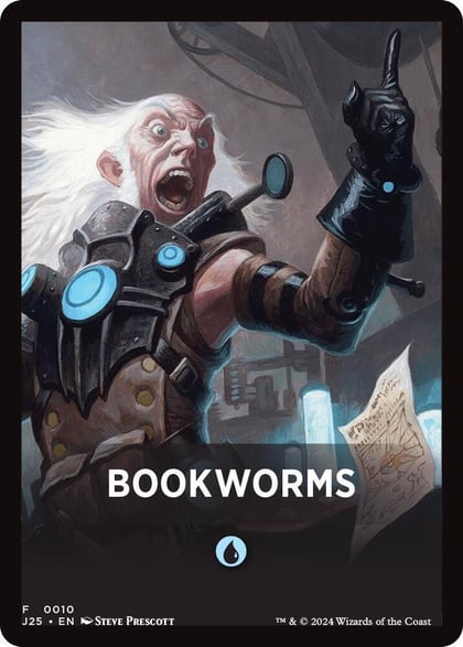 Bookworms Theme Card, Foundations Jumpstart 10