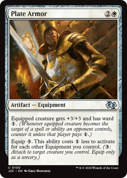 Plate Armor, Foundations Jumpstart 100