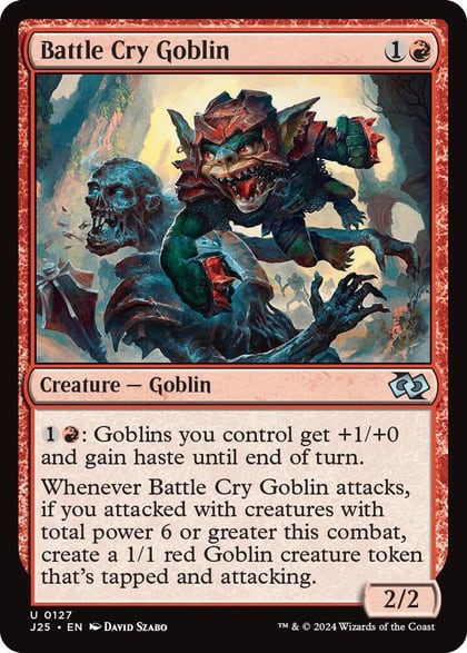 Battle Cry Goblin, Foundations Jumpstart 127