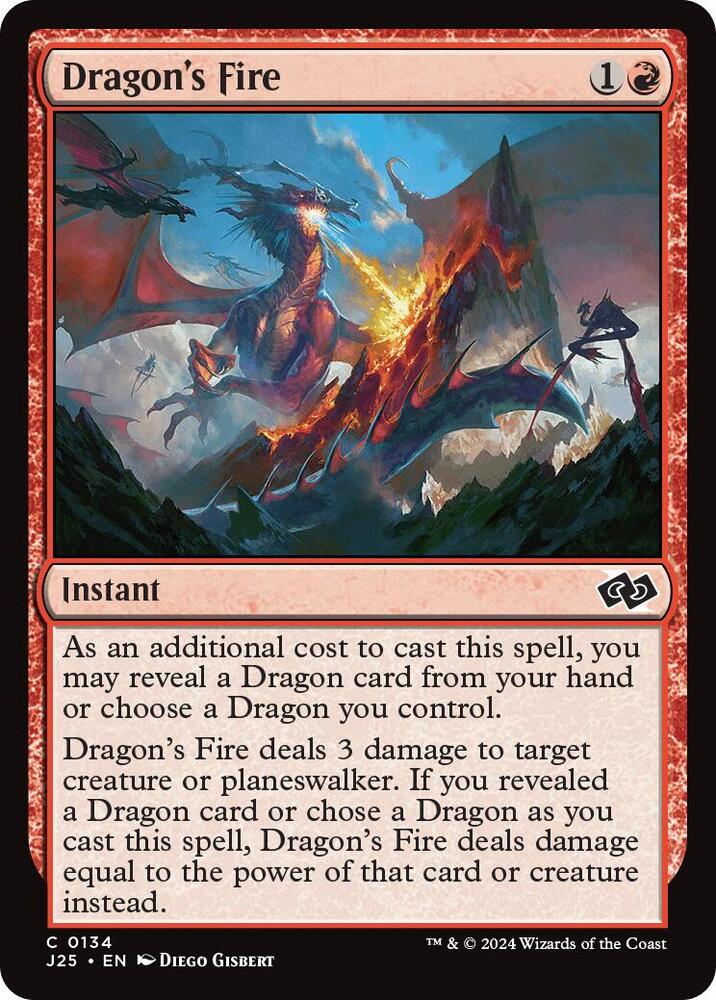 Dragon's Fire, Foundations Jumpstart 134