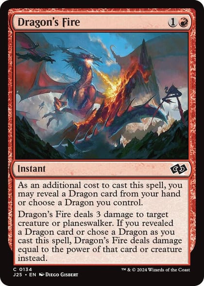 Dragon's Fire, Foundations Jumpstart 134