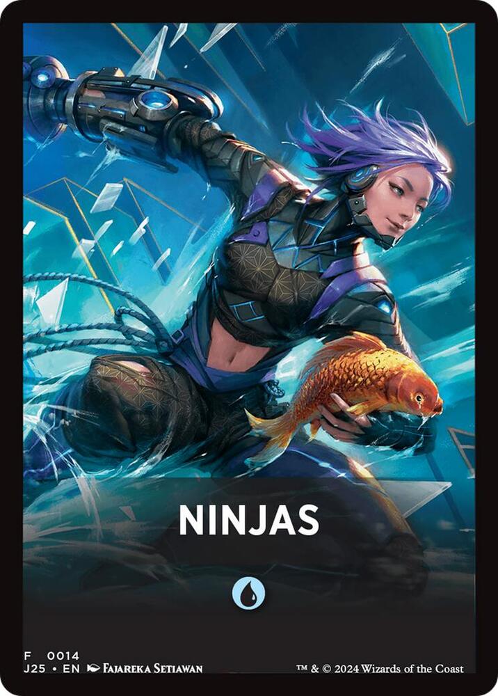 Ninjas Theme Card, Foundations Jumpstart 14