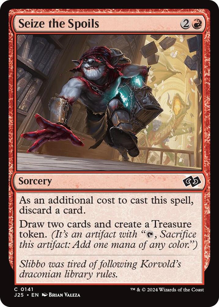 Seize the Spoils, Foundations Jumpstart 141