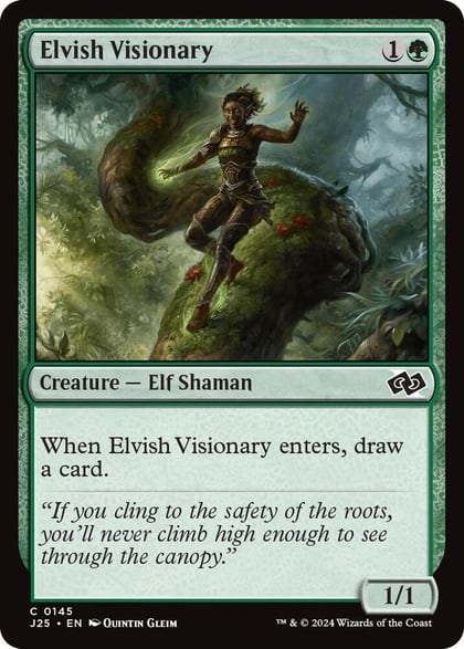Elvish Visionary, Foundations Jumpstart 145
