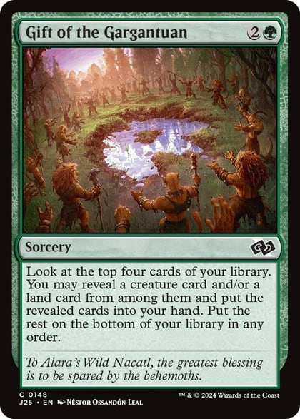Gift of the Gargantuan, Foundations Jumpstart 148