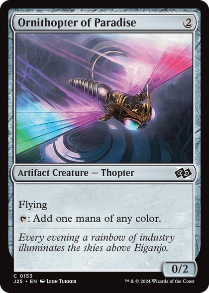 Ornithopter of Paradise, Foundations Jumpstart 153
