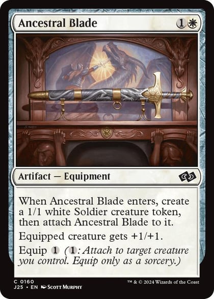 Ancestral Blade, Foundations Jumpstart 160