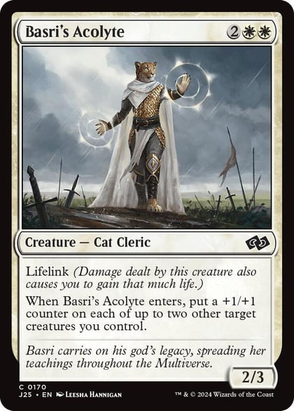 Basri's Acolyte, Foundations Jumpstart 170