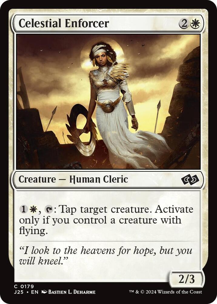 Celestial Enforcer, Foundations Jumpstart 179