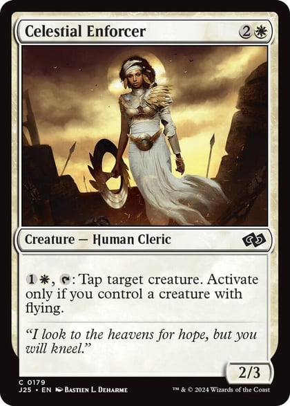 Celestial Enforcer, Foundations Jumpstart 179