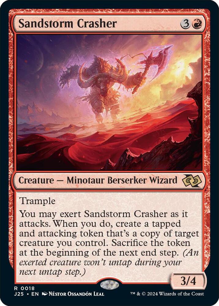 Sandstorm Crasher, Foundations Jumpstart 18