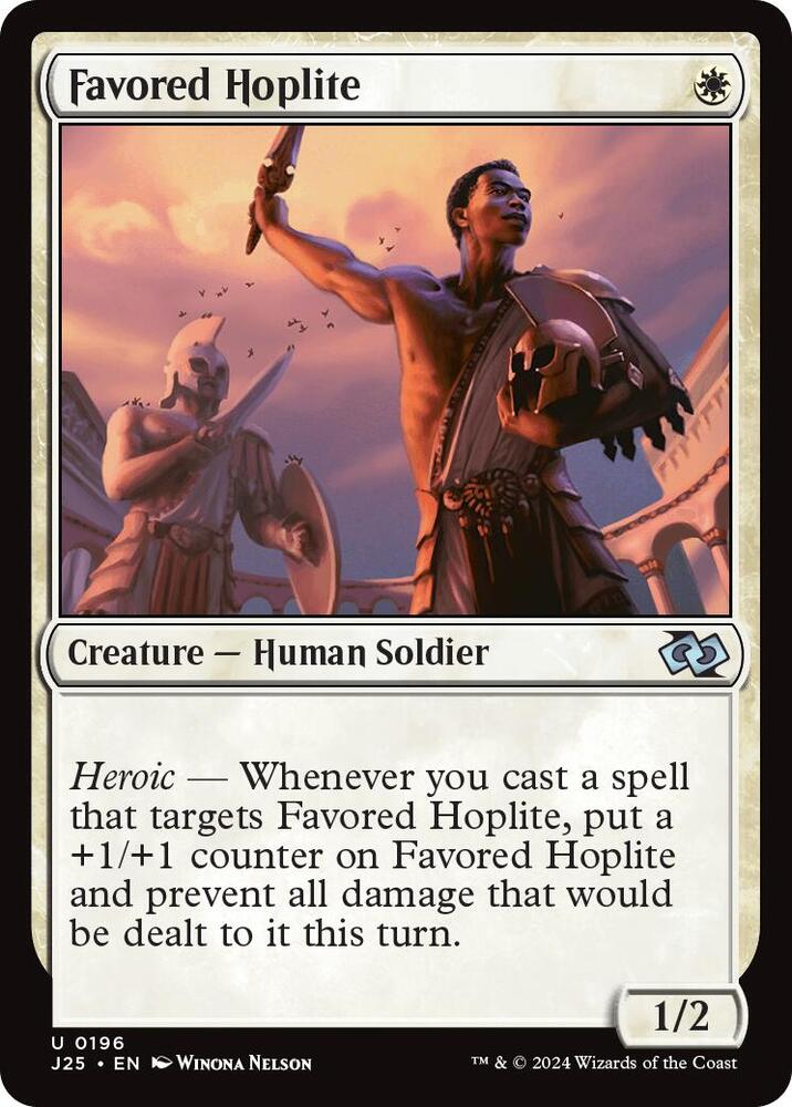 Favored Hoplite, Foundations Jumpstart 196