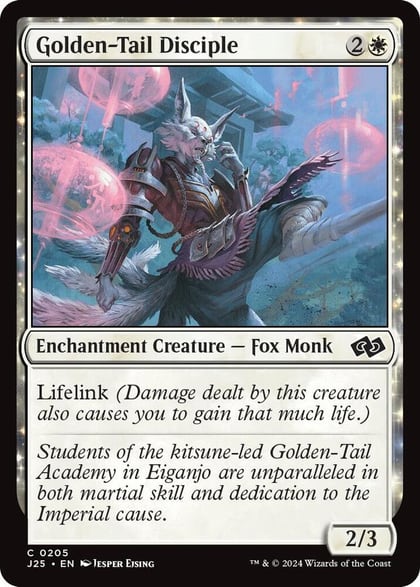 Golden-Tail Disciple, Foundations Jumpstart 205