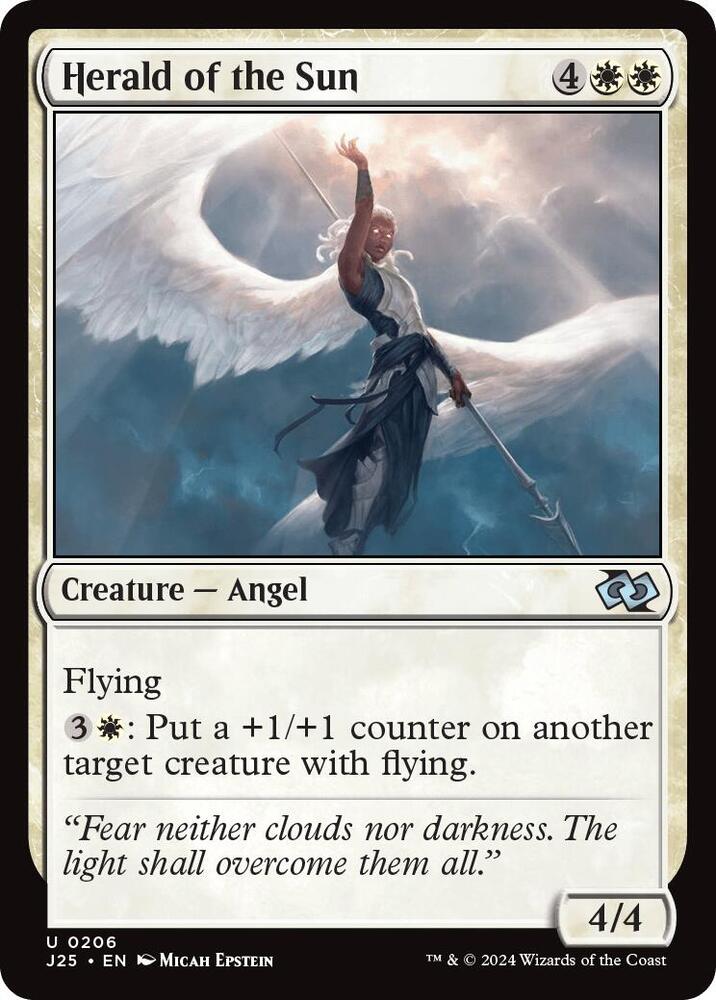 Herald of the Sun, Foundations Jumpstart 206