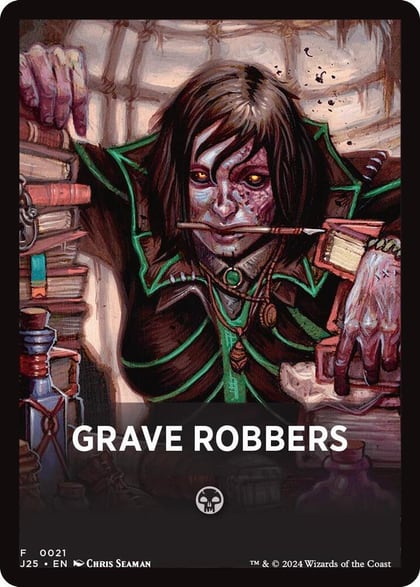 Grave Robbers Theme Card, Foundations Jumpstart 21