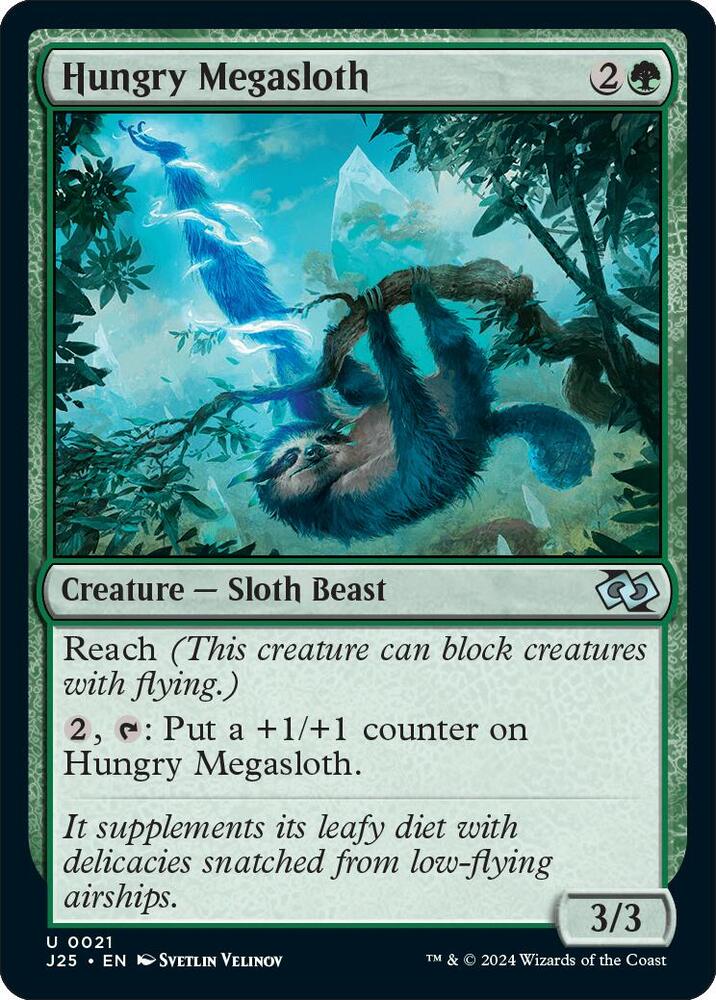 Hungry Megasloth, Foundations Jumpstart 21
