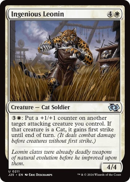Ingenious Leonin, Foundations Jumpstart 211