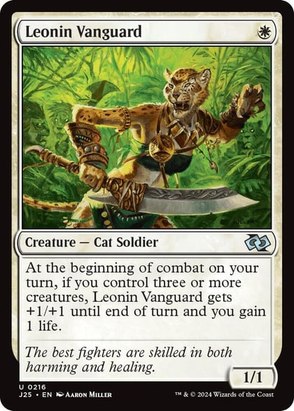 Leonin Vanguard, Foundations Jumpstart 216