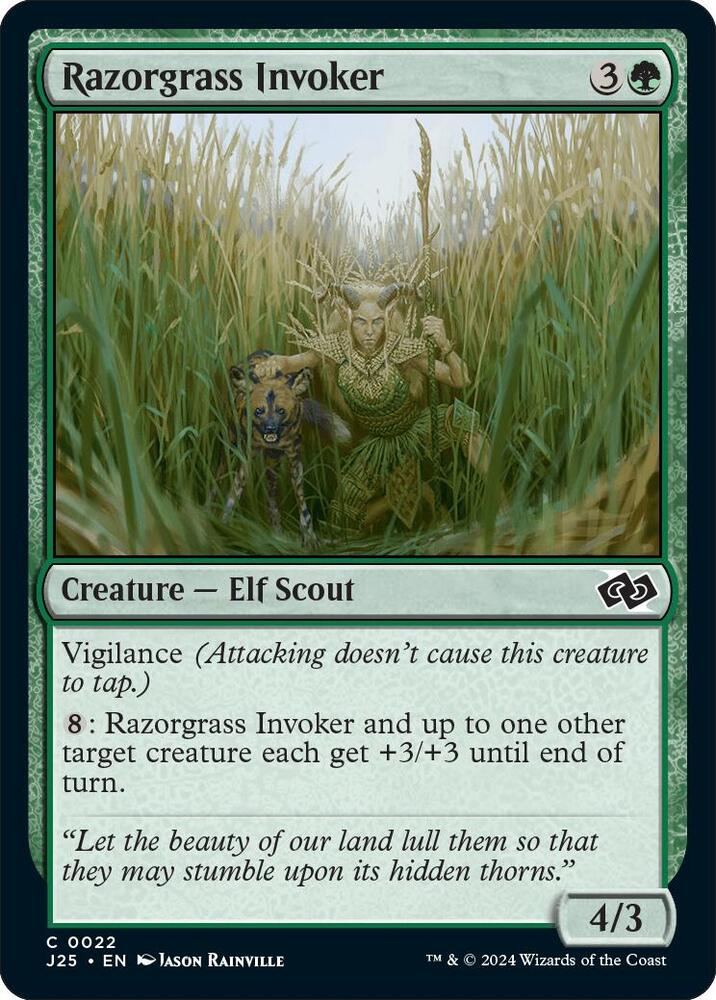Razorgrass Invoker, Foundations Jumpstart 22