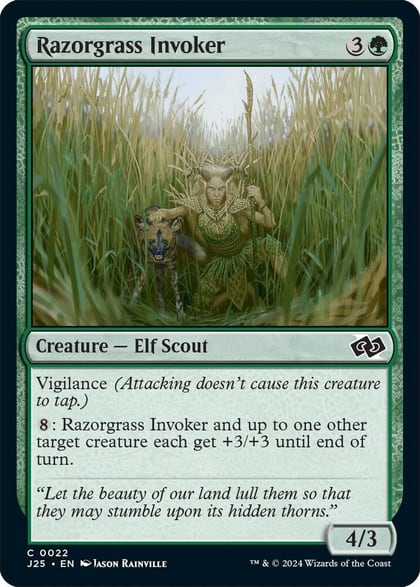 Razorgrass Invoker, Foundations Jumpstart 22