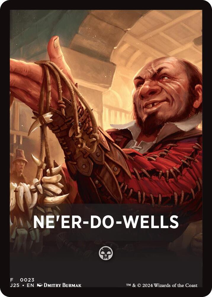 Ne'er-Do-Wells Theme Card, Foundations Jumpstart 23