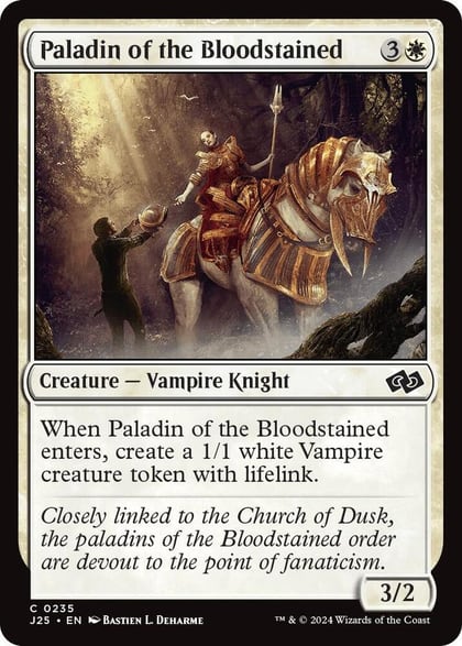 Paladin of the Bloodstained, Foundations Jumpstart 235