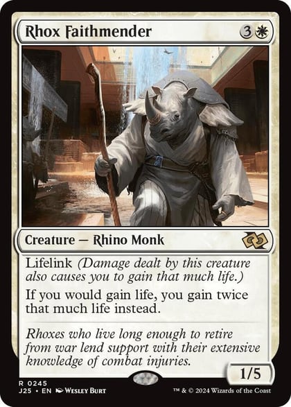 Rhox Faithmender, Foundations Jumpstart 245
