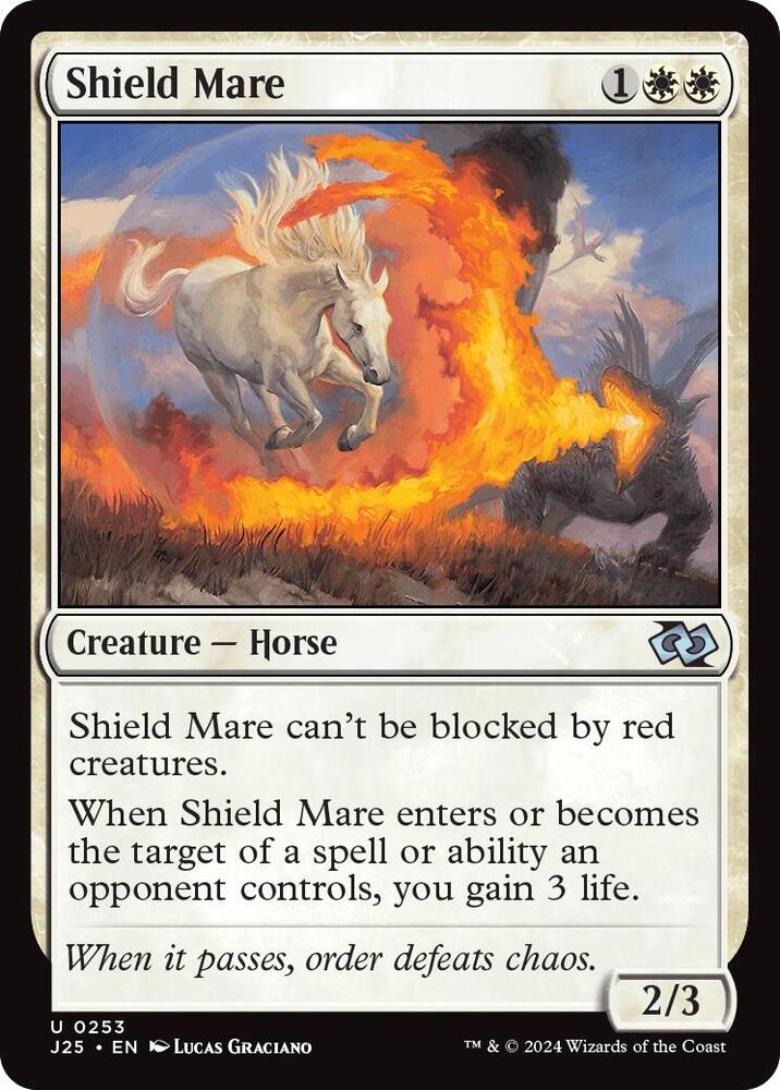 Shield Mare, Foundations Jumpstart 253