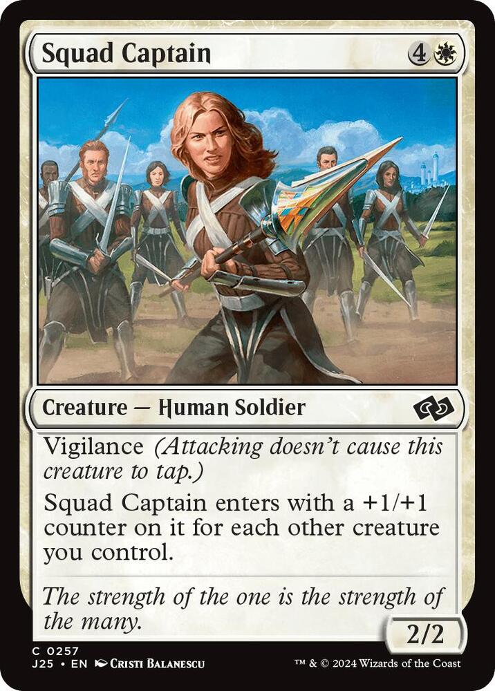 Squad Captain, Foundations Jumpstart 257