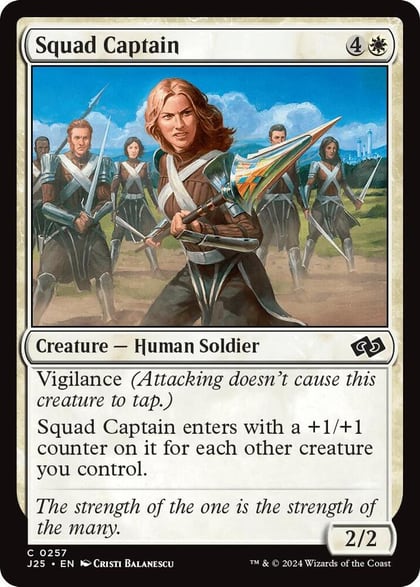 Squad Captain, Foundations Jumpstart 257